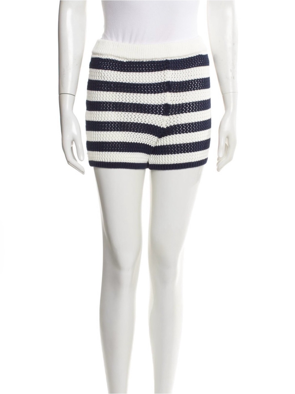 SER.O.YA Striped Mini Shorts